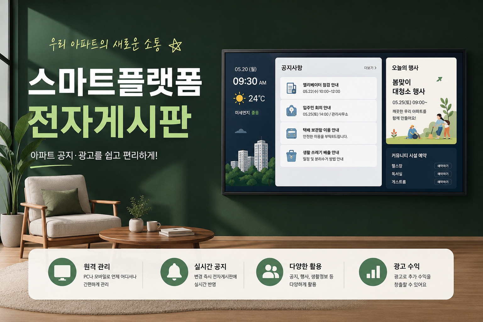 아파트 전자게시판, 종이 공지에서 디지털 관리 시스템으로 바뀌어야 하는 이유