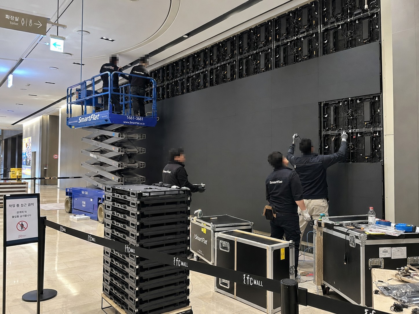 LED 전광판 설치, 어떤 순서로 진행되나요? 실측부터 시공, 시운전까지 전 과정